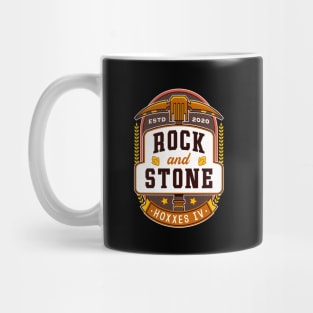 Rock And Stone Emblem Mug